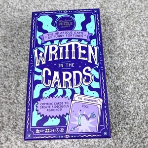 Professor Puzzle Games Written in the Cards Hilarious Game of Funny Fortunes